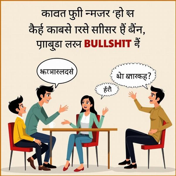 Understanding the Context of "Bullshit" in Hindi