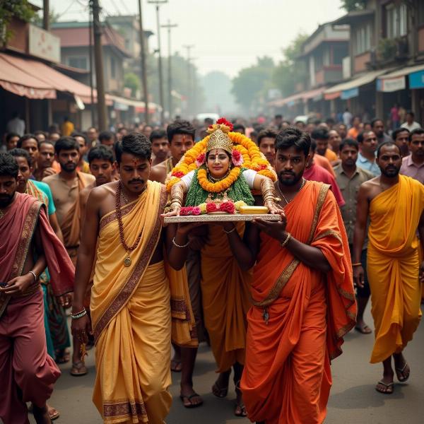 Funeral Procession in India