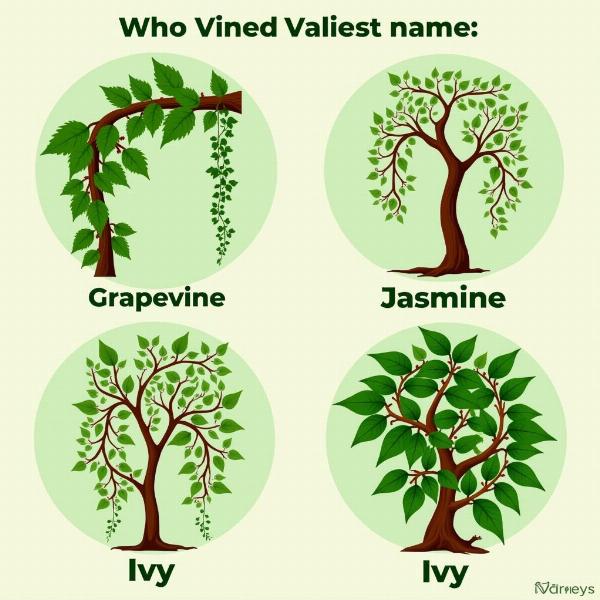 Meaning of Vine in Hindi