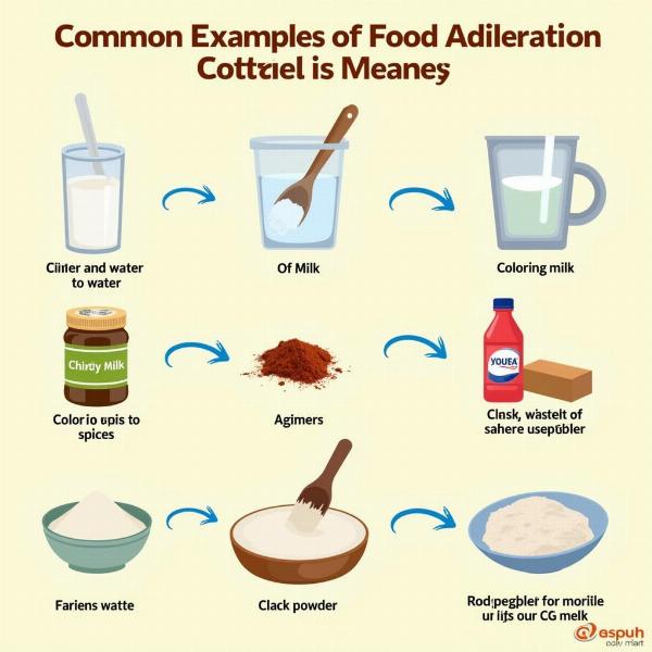 Examples of Food Adulteration