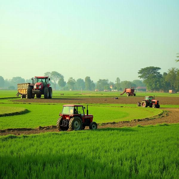 Modern farming techniques being used in India