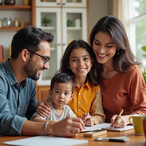 Modern Indian Family