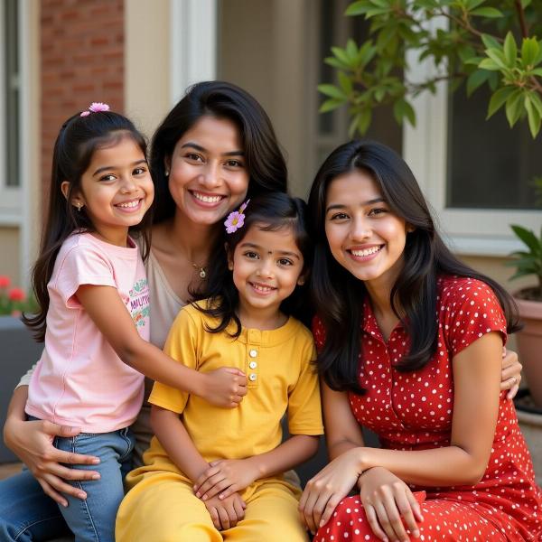 Modern Indian Family