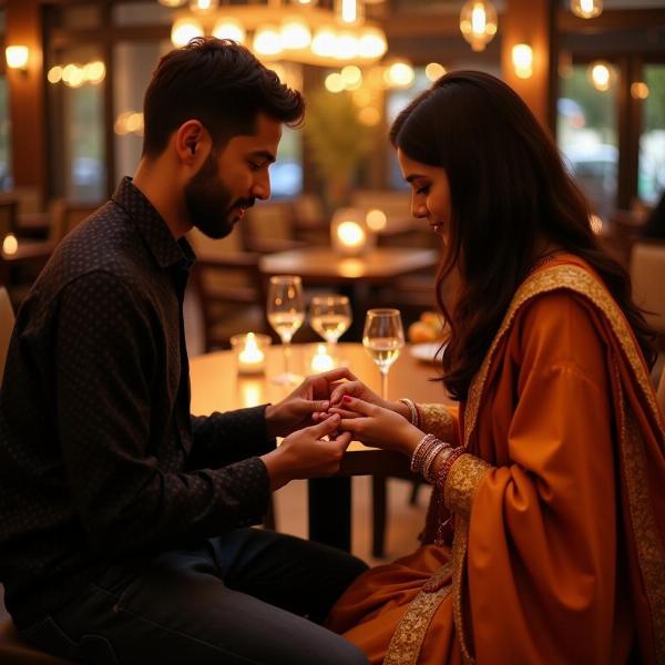 Modern Indian Wedding Proposal