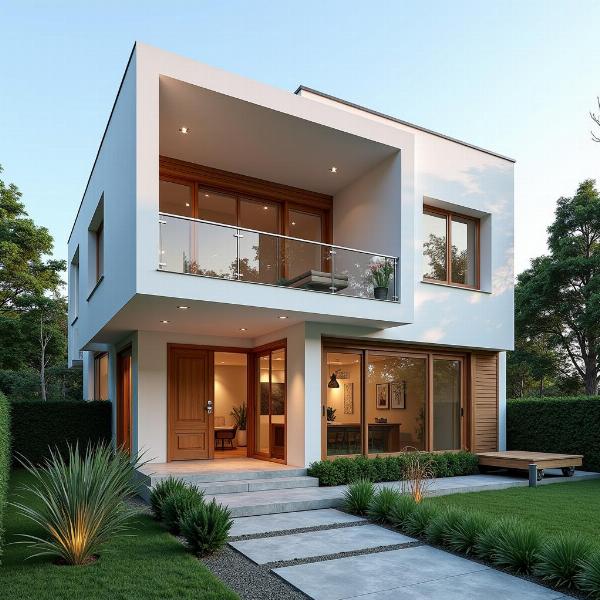 Modern Home Designed with Vastu Principles