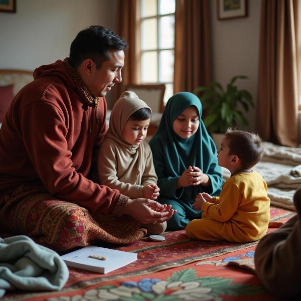 Family Prayer in India