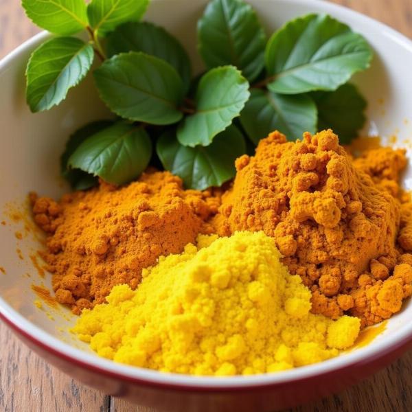 Neem, Turmeric, and Sandalwood Paste