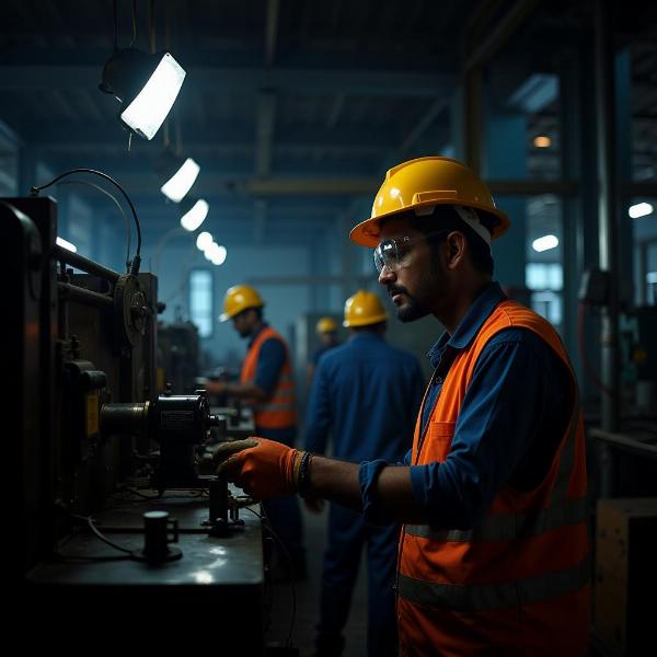 Night Shift Worker in India