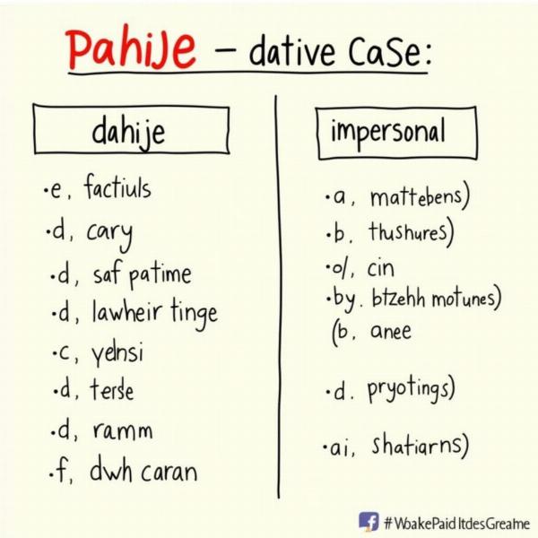 Grammatical Usage of Pahije