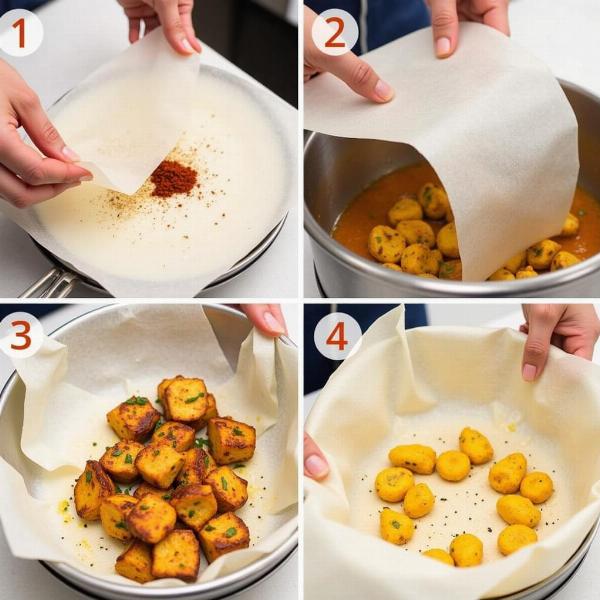 Parchment Paper in Indian Cooking