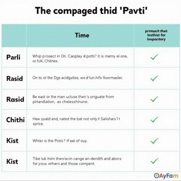 Synonyms of Pavti in Hindi