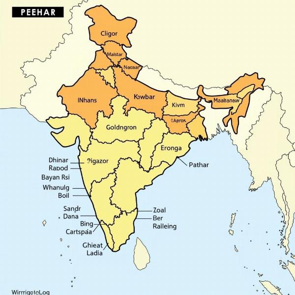 Regional Variations of Peehar in India