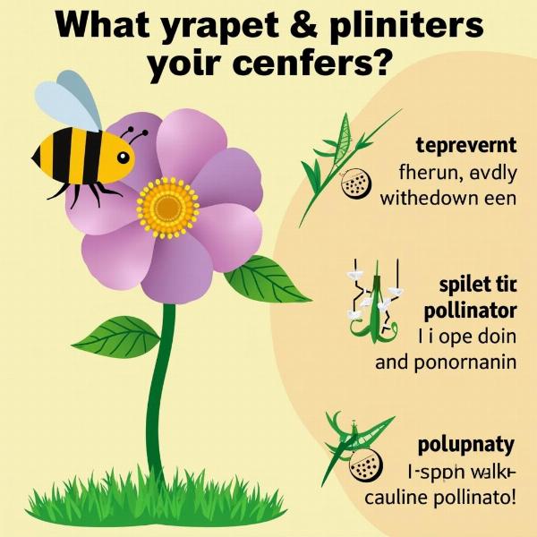 Perianth's role in pollination