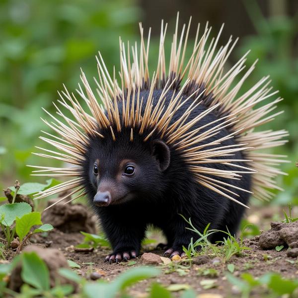 Porcupine in India