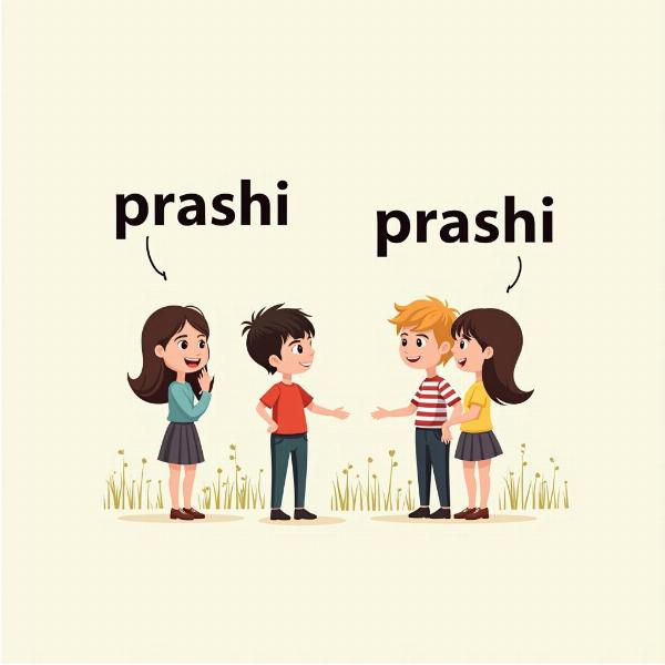 Prashi in Colloquial Hindi