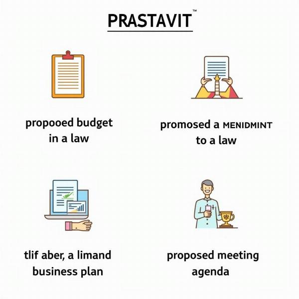 Examples of Prastavit Usage in Hindi