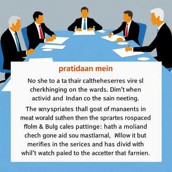 Using "Pratidaan Mein" in a Formal Context