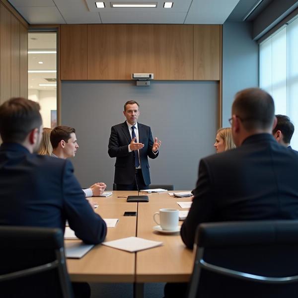 Presiding Officer in a Meeting