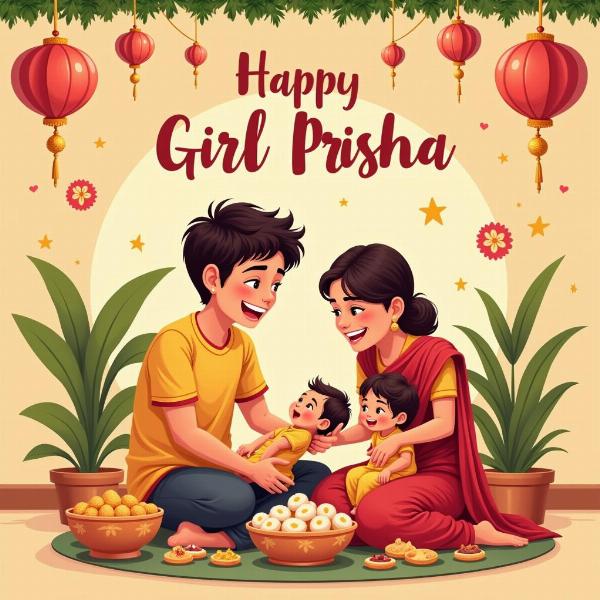 Prisha Name Celebration