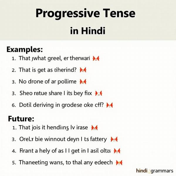 Progressive Tense in Hindi