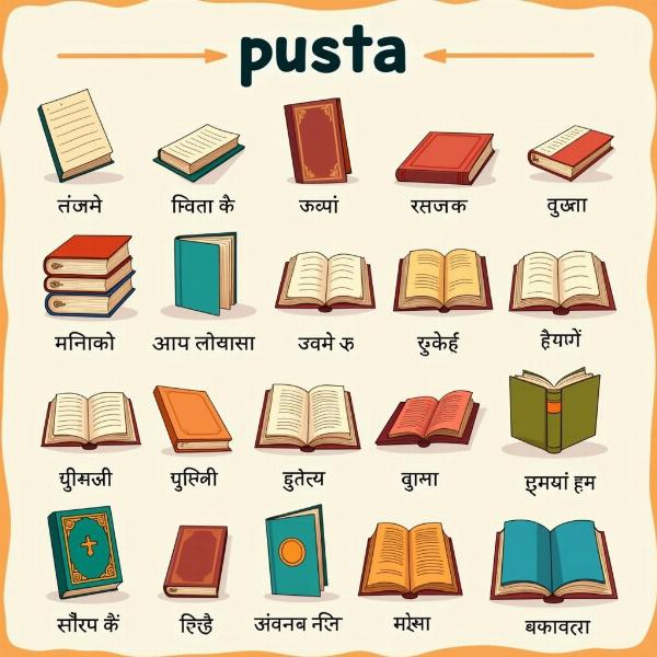 Different Types of Books in Hindi