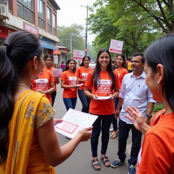 Raising Awareness Campaign in India