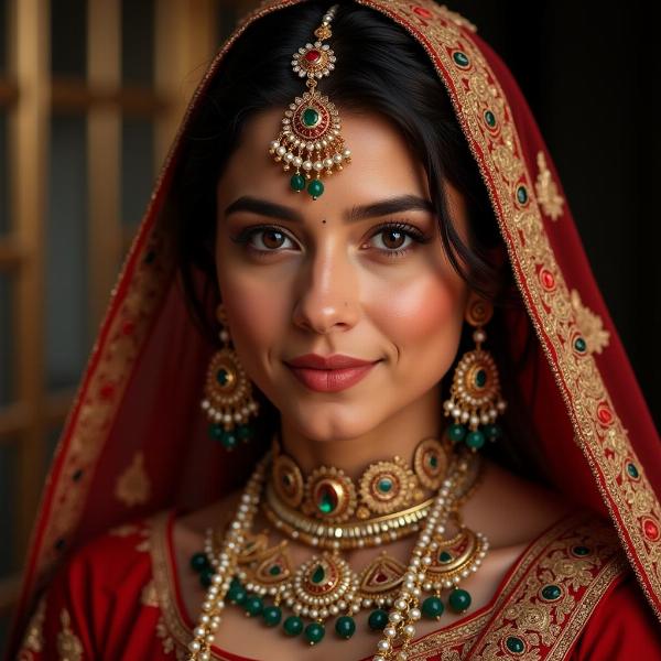 Portrait of a Rajput Princess