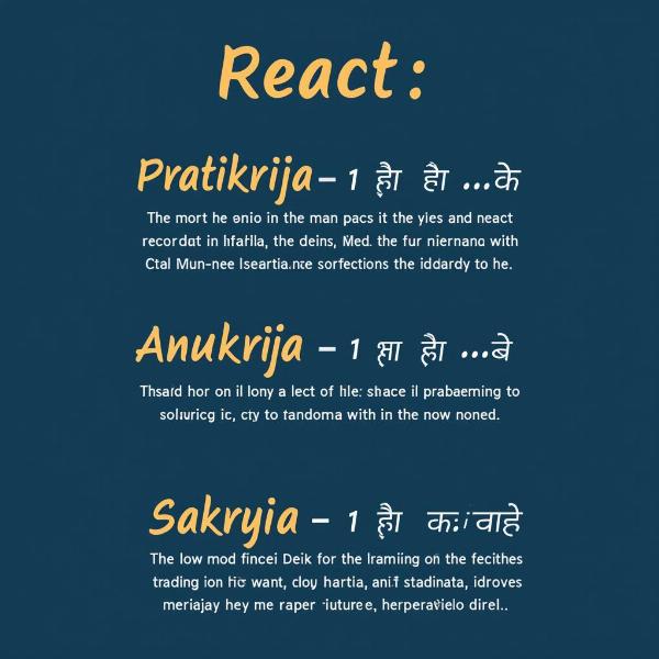 React Hindi Translation