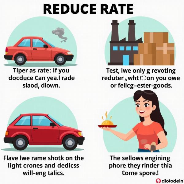 Examples of Reducing Rate