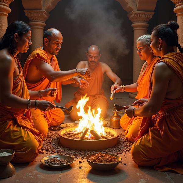 Rigveda Ritual in Vedic Tradition