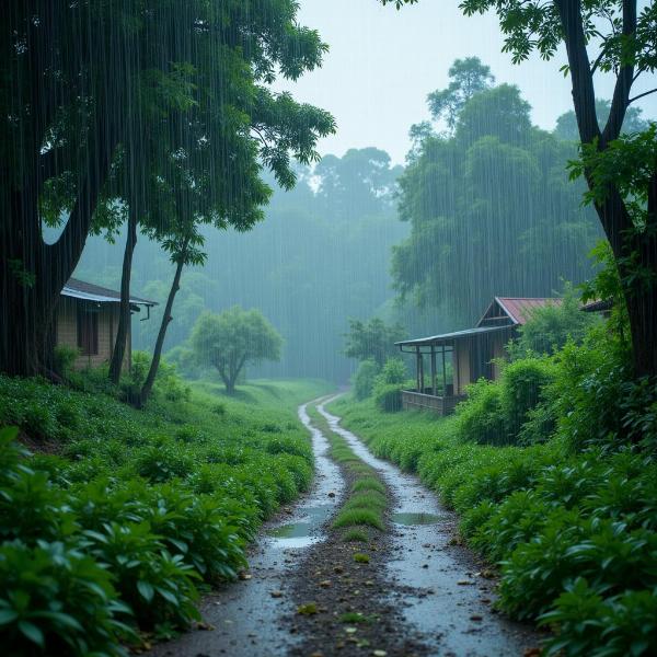 Rimjhim Rain in India