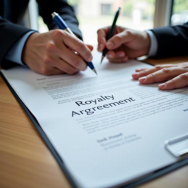 Royalty Agreement Business Contract