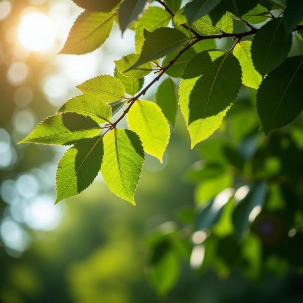 Rustling Leaves in the Wind