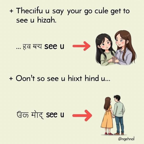 See U Meaning in Hindi - Informal Conversation