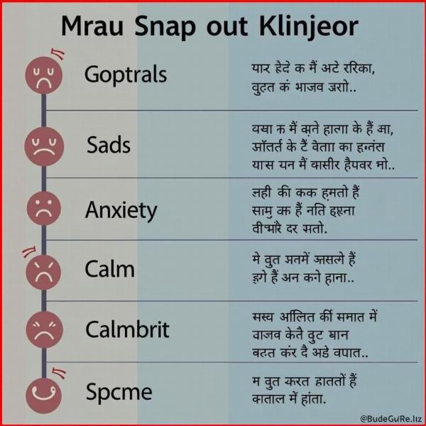 Snap Out of It Hindi Meaning