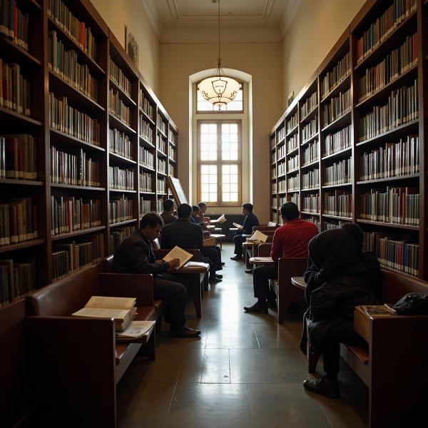 Maintaining Silence in a Library