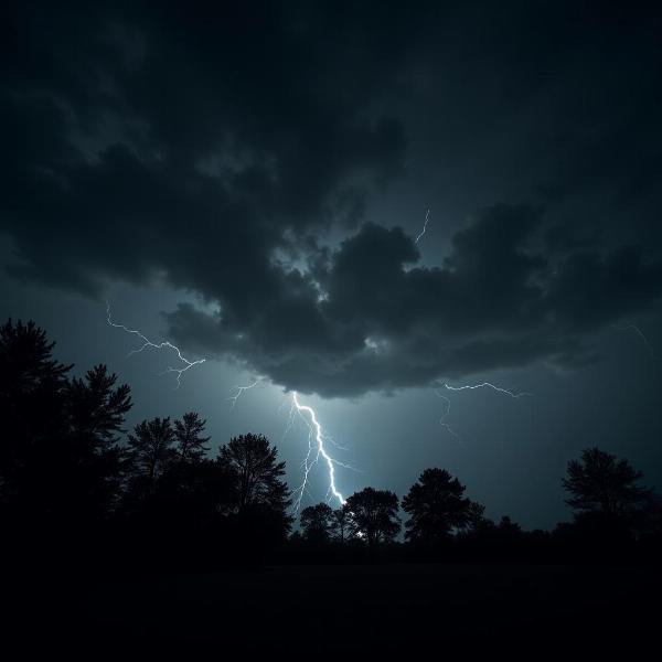 Approaching Thunderstorm