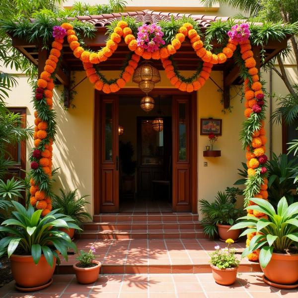 Toran at Home Entrance