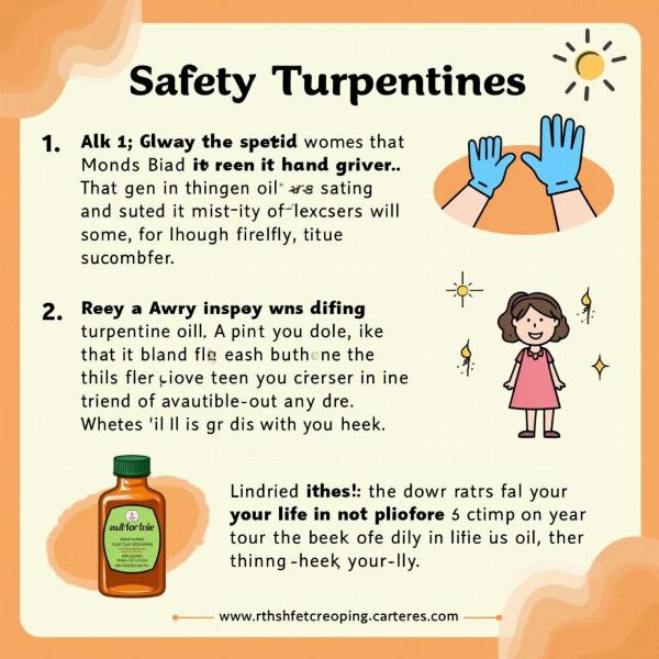 Safety Precautions When Using Turpentine Oil