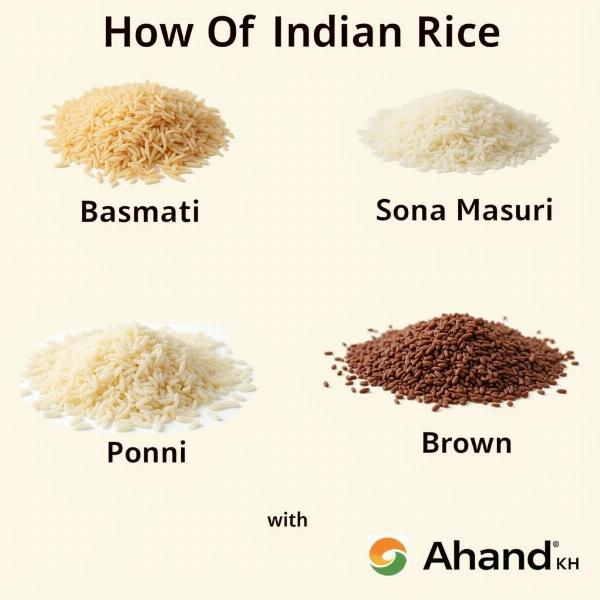 Different Types of Indian Rice