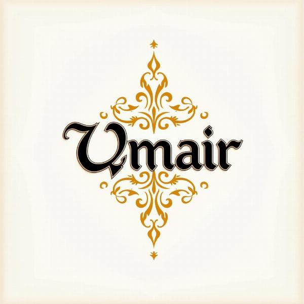 Umair Name Meaning Calligraphy