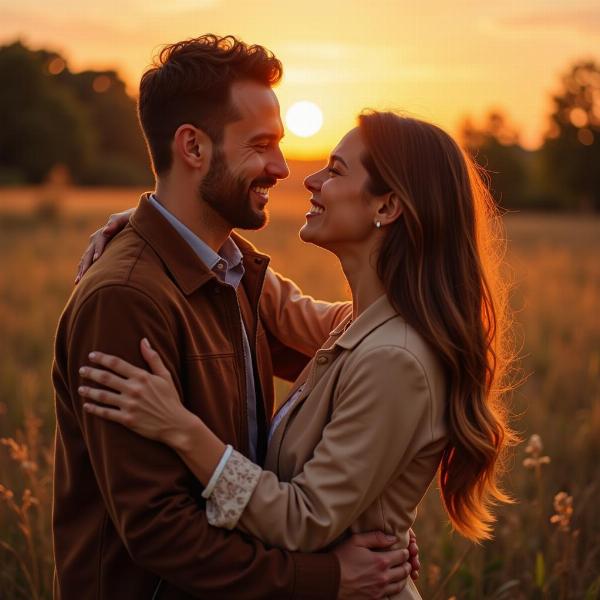 Couple Embracing - Unconditional Love