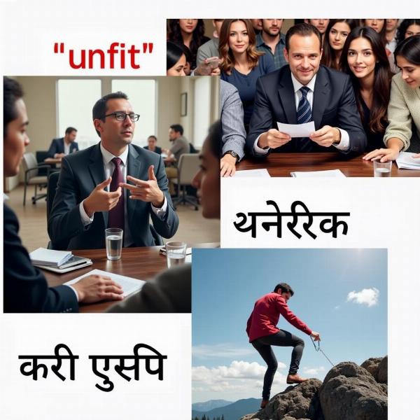 Unfit Contextual Usage in Hindi