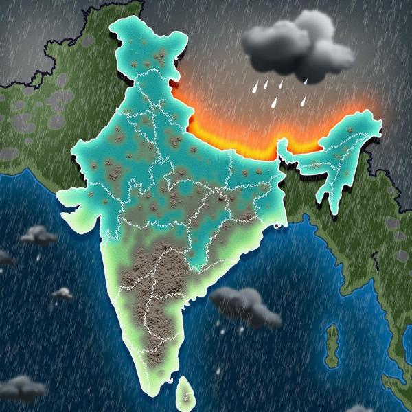 Unpredictable Monsoon Season in India