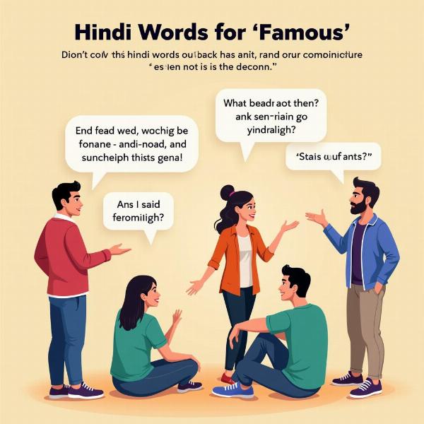 Using "Famous" in Hindi Conversations