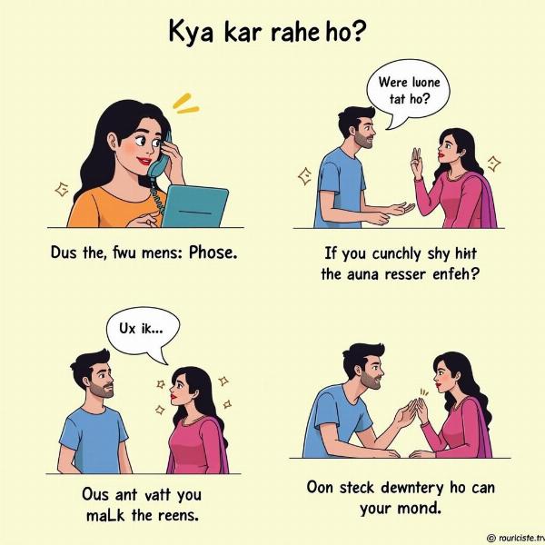 Different Contexts for "Kya Kar Rahe Ho?"