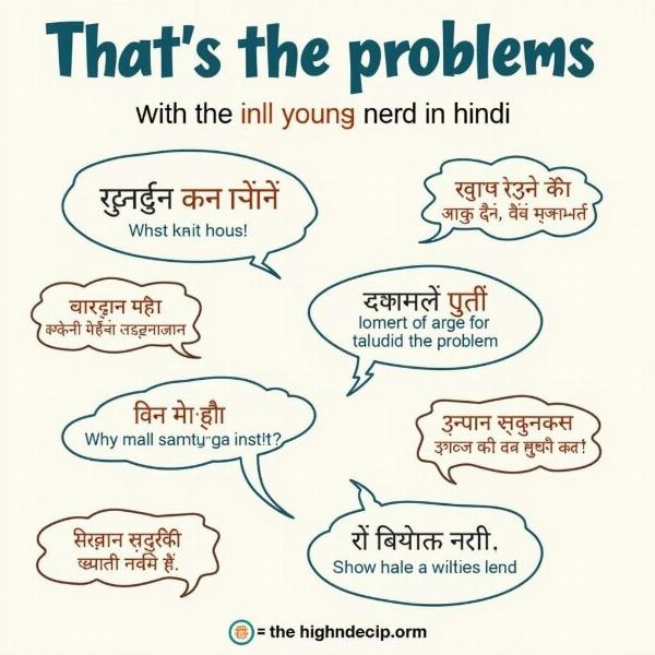 Using "That's the Problem" in Different Scenarios in Hindi