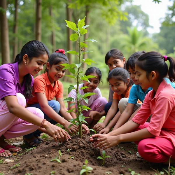 Van Mahotsav Celebration with Saplings