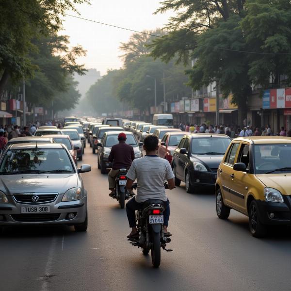 Vehicle Horning in Traffic