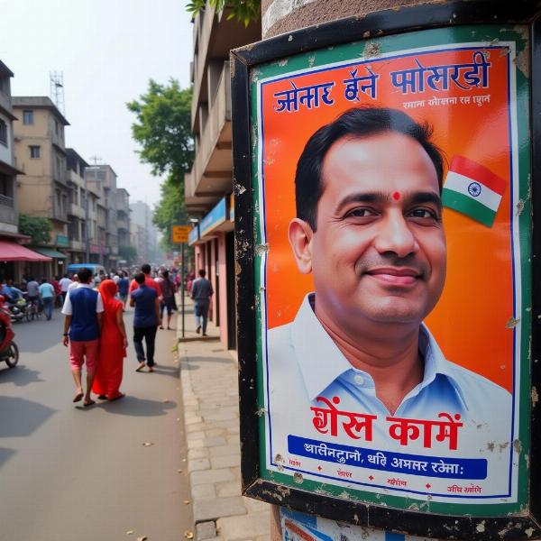 Ward Election Poster in India